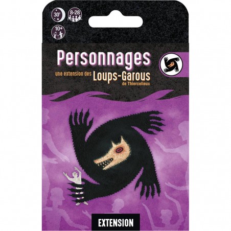 Les loups-garous de Thiercelieux : Personnages - Extension - Jeux de société - Asmodee