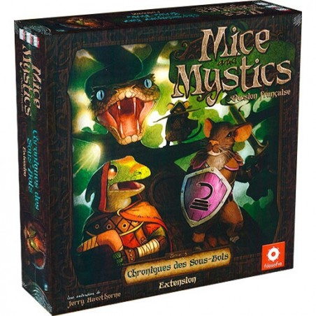Mice and Mystics - Chroniques des Sous Bois - Jeu de société - Filosofia - Plaid Hat Games