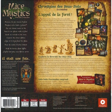 Mice and Mystics - Chroniques des Sous Bois - Jeu de société - Filosofia - Plaid Hat Games