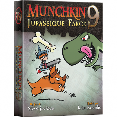 Munchkin 9: Jurassique Farce - Jeux de société - Edge
