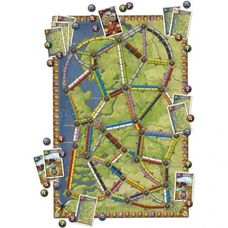 Les Aventuriers du Rail : Pays Extension - Jeux de société - Days Of Wonder