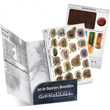 Gloomhaven - Les Cercles Oubliés: Set de Vignettes Amovibles - Jeux de société - Cephalofair Games