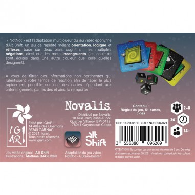 NotNot - Jeux de société - Igiari
