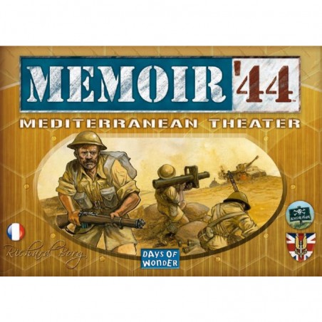 Mémoire 44 - Théatre Méditerranéen - Jeu d'histoire - Days Of Wonder