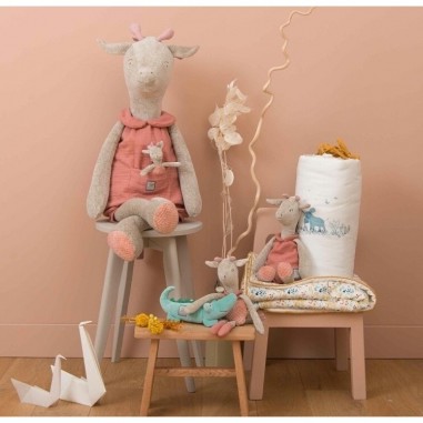 Peluche géante Girafe - Moulin Roty