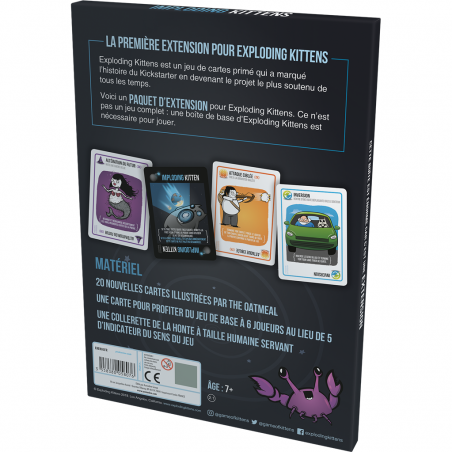 Imploding Kittens - Jeu de société - Exploding Kittens