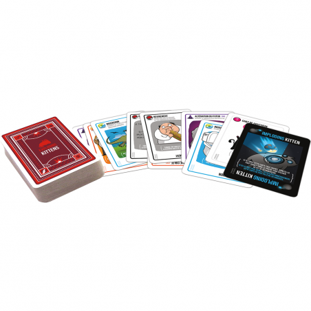 Imploding Kittens - Jeu de société - Exploding Kittens