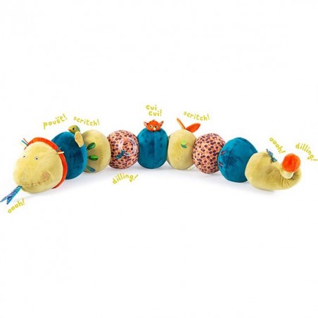 Peluche géante d'activités Serpent - Dans la Jungle