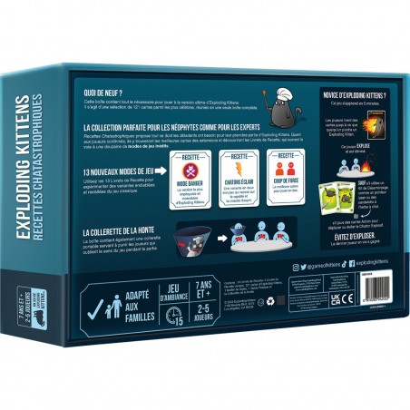 : Recettes Chatastrophiques - Jeux de société - Exploding Kittens