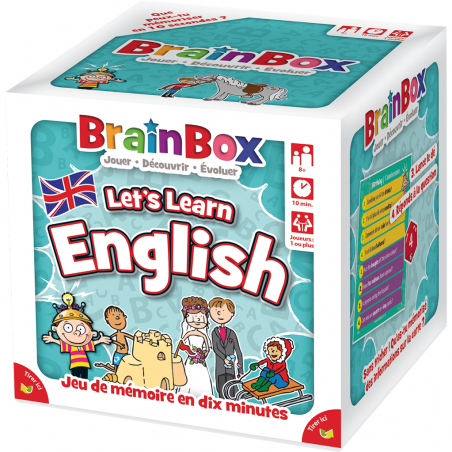 Apprenons l'Anglais - Collection Brainbox - Green Board Games