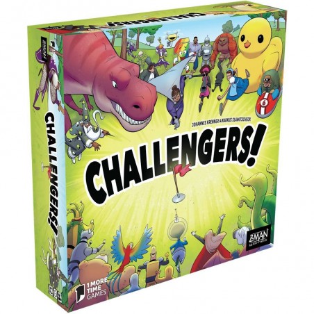 Challengers - Zman Games - Jeux de société - Z-man Games