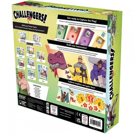 Challengers - Zman Games - Jeux de société - Z-man Games
