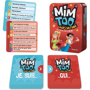 Mimtoo Pop Culture - Cocktail games - Jeux de société - Asmodee