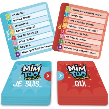 Mimtoo Pop Culture - Cocktail games - Jeux de société - Asmodee