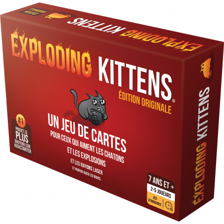 Exploding Kittens - Jeu de Cartes - Asmodee