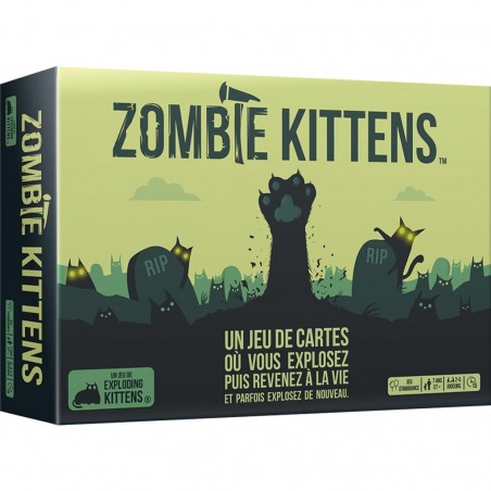 : Zombie Kittens - Jeux de société - Exploding Kittens