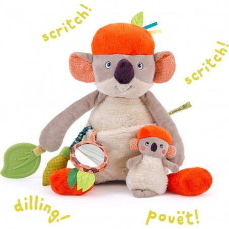 Peluche d'activités Koala "Dans la jungle" - Moulin Roty