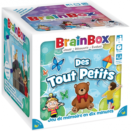 Brain Box - Des Tout Petits - Jeu de société - Green Board Game Company - Asmodee