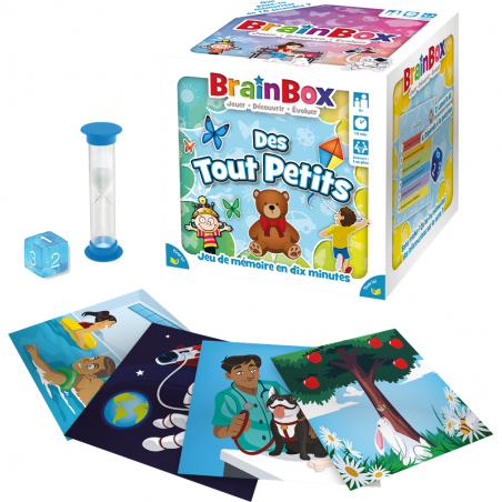 Brain Box - Des Tout Petits - Jeu de société - Green Board Game Company - Asmodee