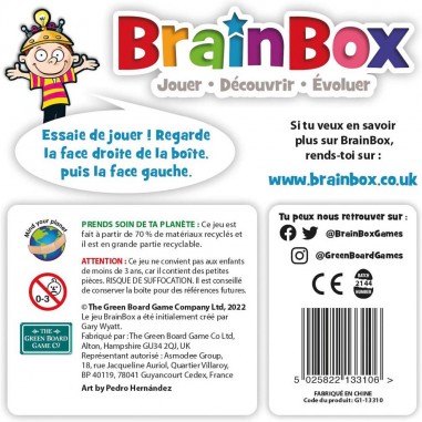 Brain Box - Des Tout Petits - Jeu de société - Green Board Game Company - Asmodee