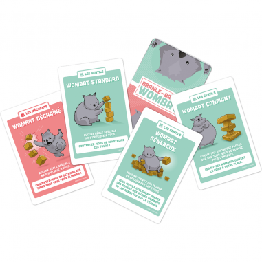 Branle-Bas de Wombat - Un jeu - Exploding Kittens