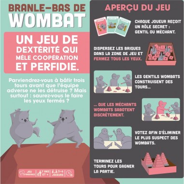 Branle-Bas de Wombat - Un jeu - Exploding Kittens