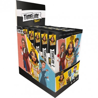 Timeline Twist : Clutch Box - 165 cartes - Jeux de société - Asmodee