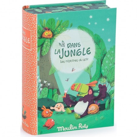 Coffret lampe à histoires Dans la jungle Moulin Roty