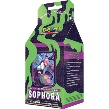 Coffret Tournoi Premium Hélio ou Sophora - Pokémon