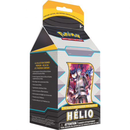 Coffret Tournoi Premium Hélio ou Sophora - Pokémon