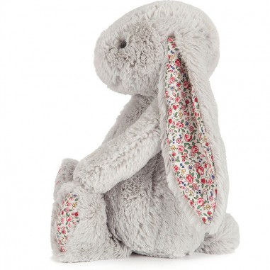 Peluche lapin silver Blossom - medium - Jellycat