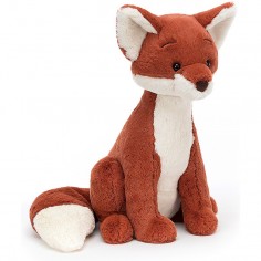 Peluche Renard Assis Quinn - Jellycat