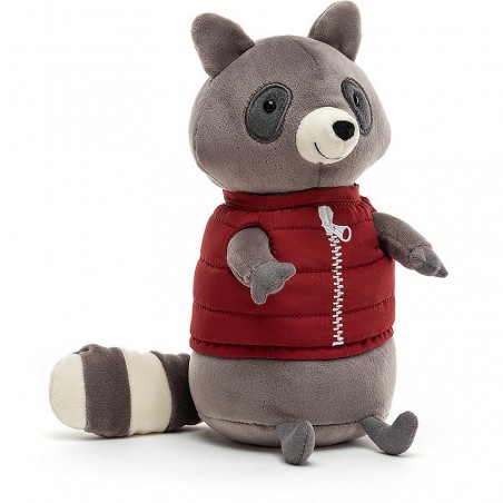 Peluche Raton-Laveur Créature de Feu de Camp - Jellycat