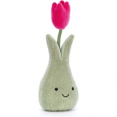 Peluche Fleur Rose et Vase - Jellycat