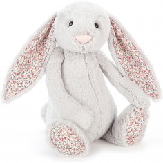 Peluche Lapin Gris Bashful Blossom - 36 cm - Jellycat