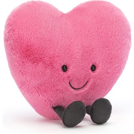 Peluche coeur rose Amuseable - Jellycat