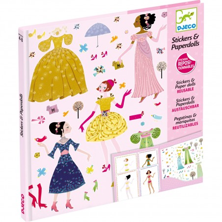 Stickers - Robes des 4 saisons - Djeco