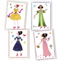 Stickers - Robes des 4 saisons - Djeco 2