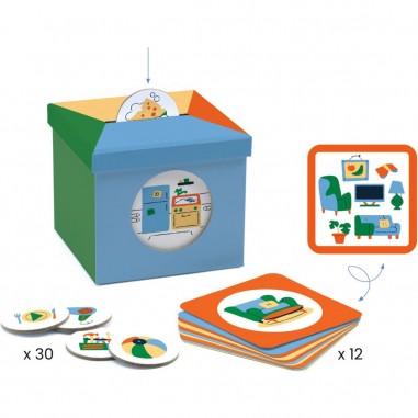 Kioukoi Maison - Jeu éducatif - Djeco