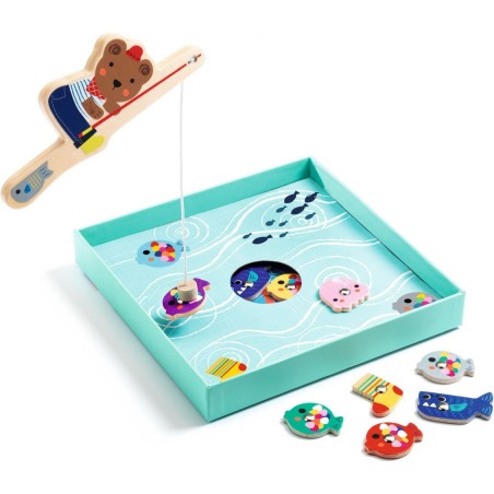 Jeux éducatifs bois Fuzzyfish - Djeco