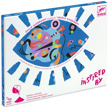 Sables colorés Abstractions - Inspired by - Djeco