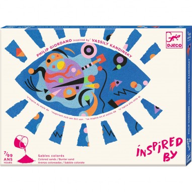 Sables colorés Abstractions - Inspired by - Djeco