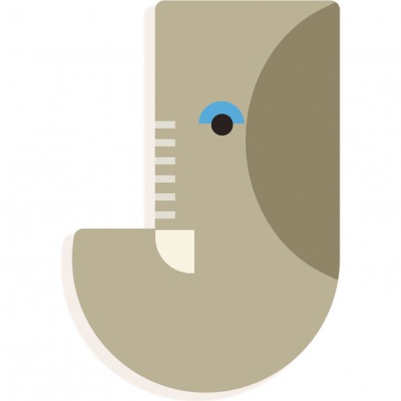 J – Lettres animaux graphiques - Djeco