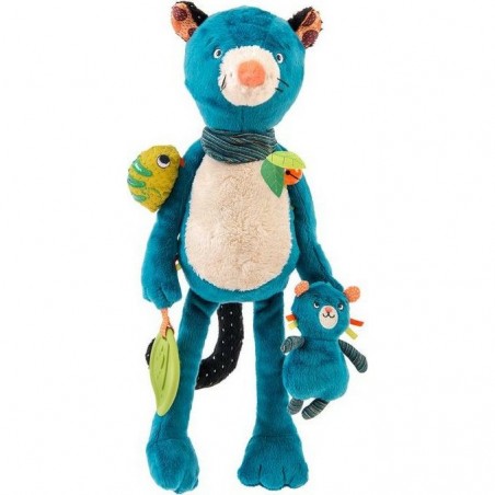 Peluche d'activité Moulin Roty Panthère - Dans la Jungle
