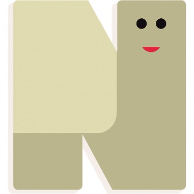 N – Lettres animaux graphiques - Djeco