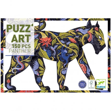 Puzz'Art - Panther - 150 pcs - Djeco