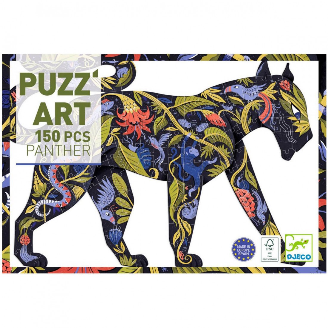 EDUCA - malette peinture au doigt - animaux de la ferme - puzzle 20 pcs -  La Poste