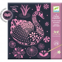 Cartes à gratter : Monde merveilleux - Djeco 2