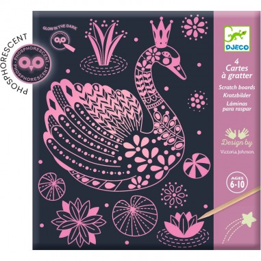 Cartes à gratter : Monde merveilleux - Djeco