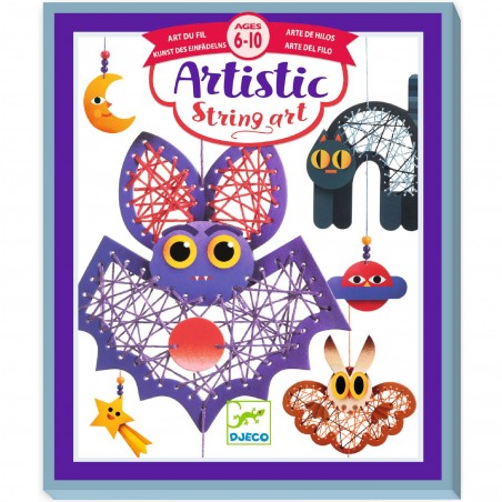Artistic String Art : La nuit - Un jeu - Djeco
